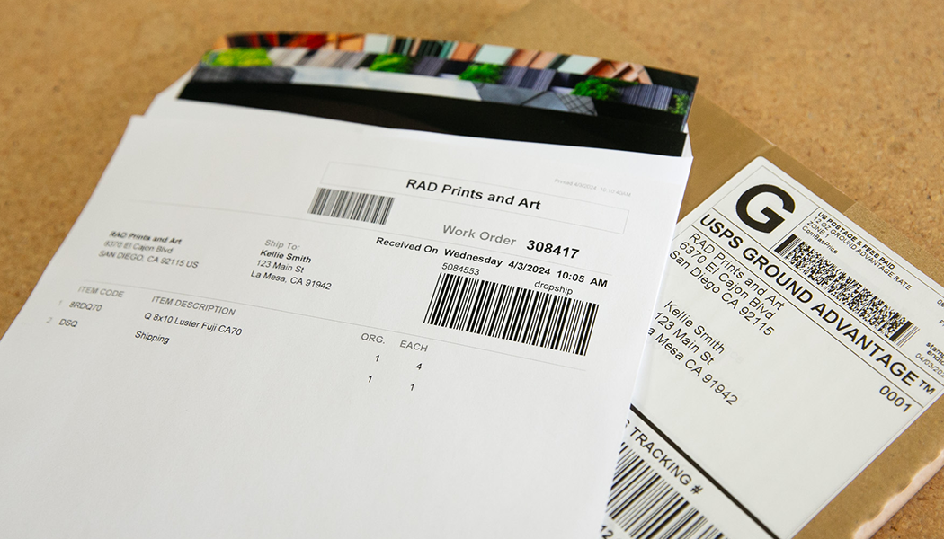 Print on demand for photographic prints